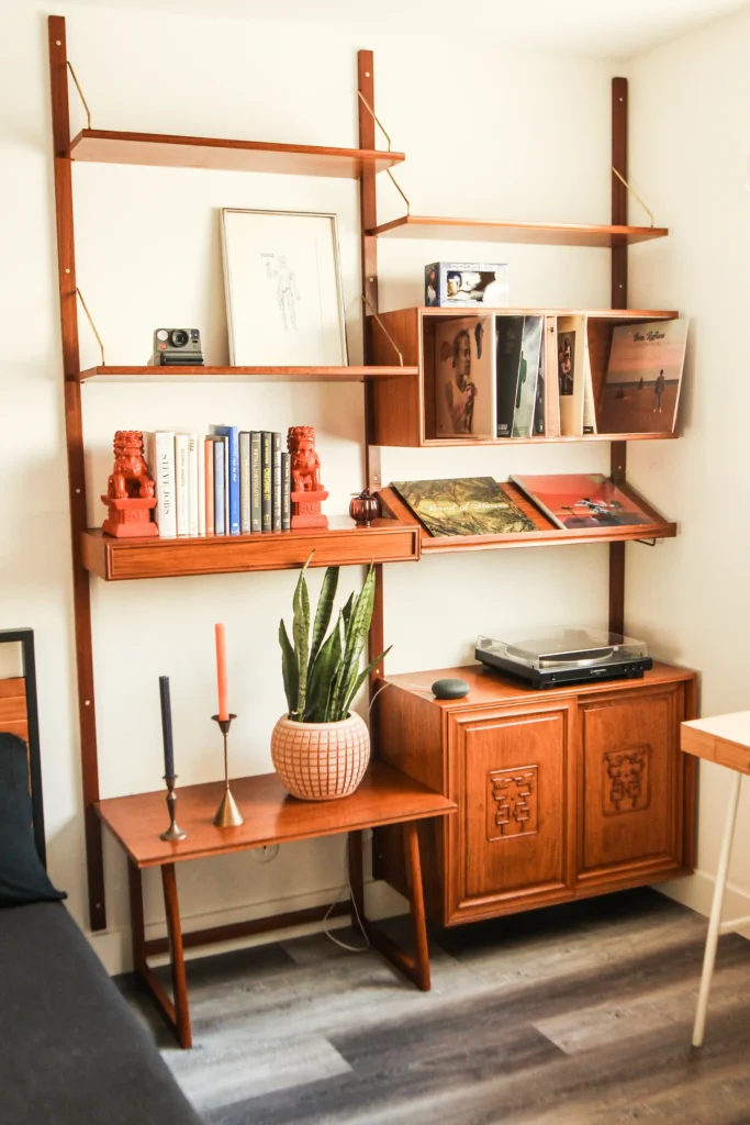 Danish teak shelves Poul Cadovius